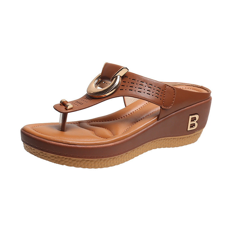 ADELAIDE | Wedge Sandalen