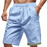 Herren -Leinenshorts - locker Pass-3