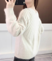 WINIFRED | Weicher Kaschmir-Strickpullover