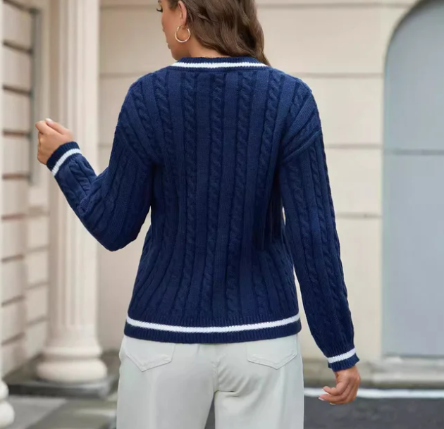AUBREY | Kabelstrickpullover Damen