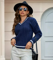 AUBREY | Kabelstrickpullover Damen