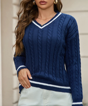 AUBREY | Kabelstrickpullover Damen