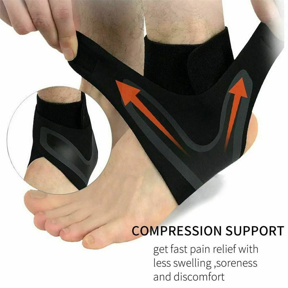 Plantar -Knöchel X -Wrap -Klammer -Kompressionshülle 2