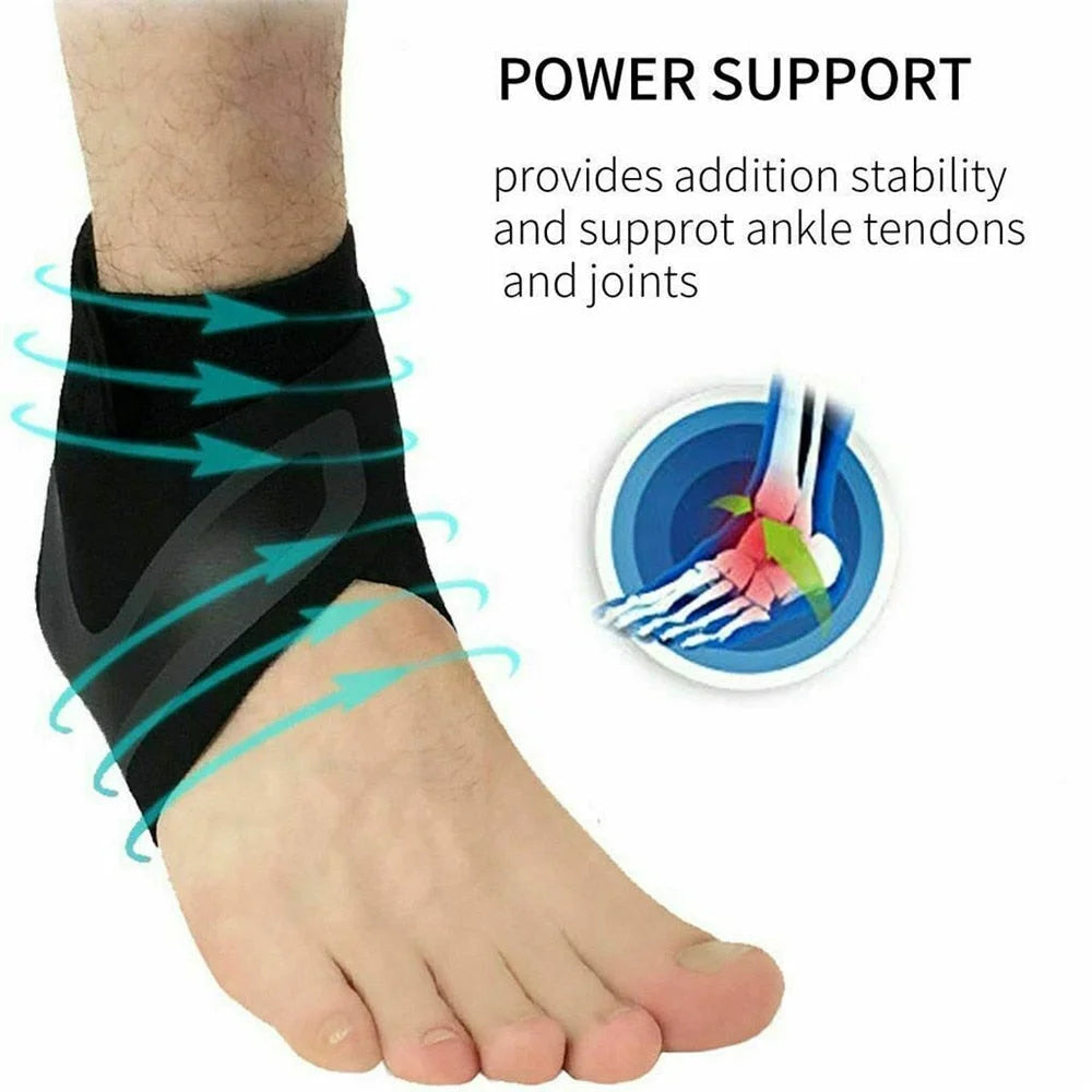 Plantar -Knöchel X -Wrap -Klammer -Kompressionshülle 3