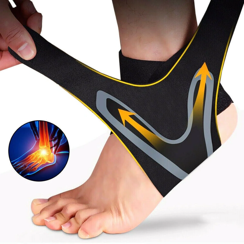 Plantar -Knöchel X -Wrap -Klammer -Kompressionshülle 6