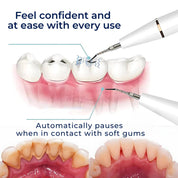 Plaquefree Plaque Remover für Zähne | Ultraschallzählerreiniger - Tartarentferner von zu Hause - Tiefenzähne Reinigung und Politur 6