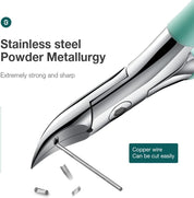 Premium -Zehennagel -Klipper für Senioren - ideal für dicke und eingewachsene Nägel 3