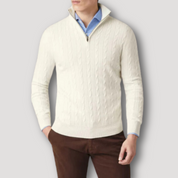 GARY | Eleganter Pullover mit Reißverschluss für Herren