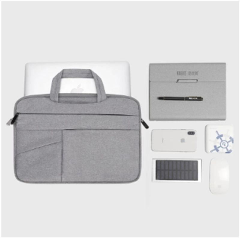 Pure Color Fashion Einfache tragbare Laptoptasche 4