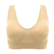 3-teiliger BH-Set mit Push-up-Design und Waben Textur-1