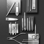 Luxetools - professionell 19 -Part -Stahlnagel -Nagel -Klipping Set-3