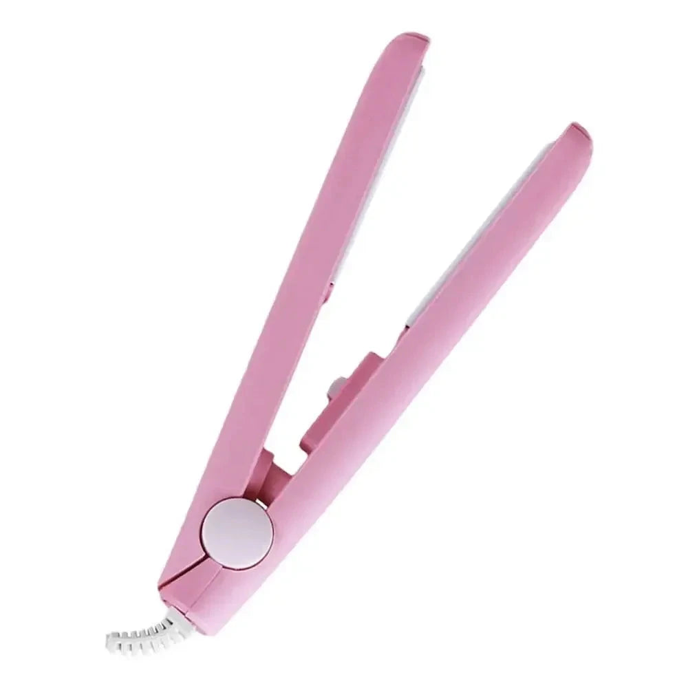 QuickStyle - tragbares Mini -Haarglätter & Curler 0