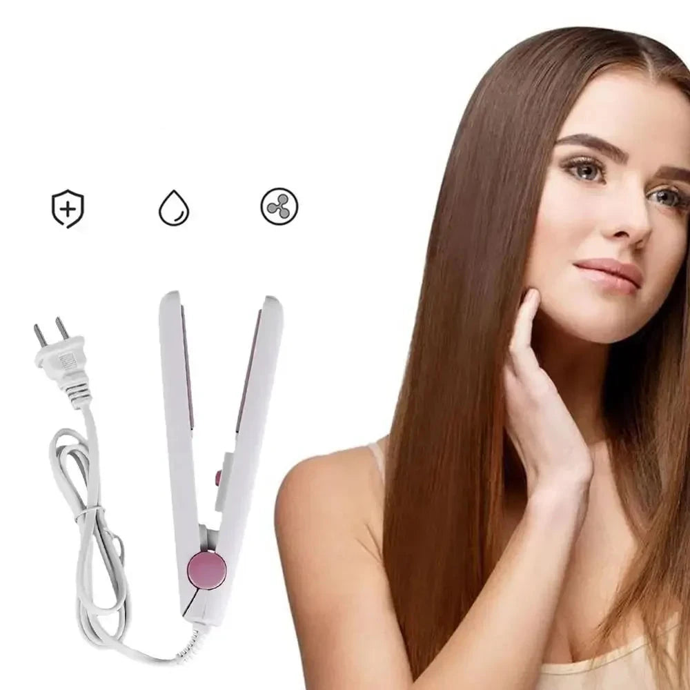 QuickStyle - tragbares Mini -Haarglätter & Curler 2
