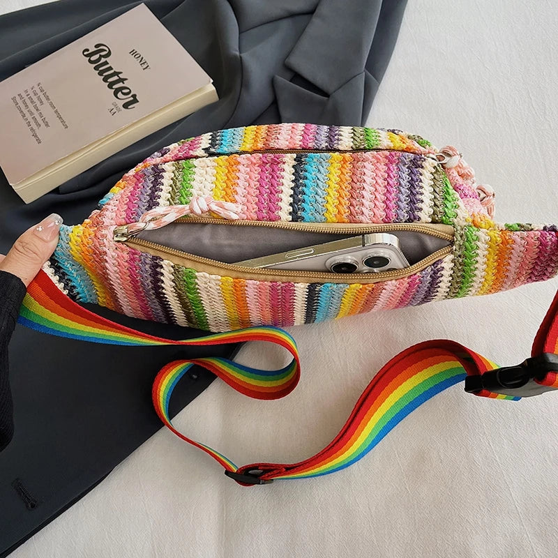 Lena | Lässige Strick Hüfttasche Crossbody