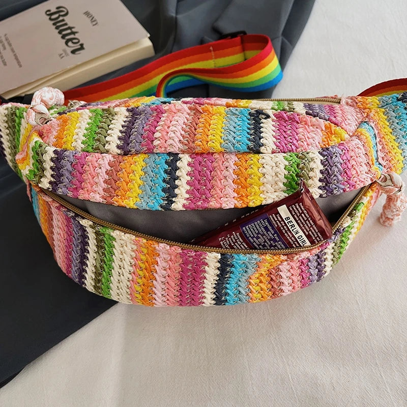 Lena | Lässige Strick Hüfttasche Crossbody