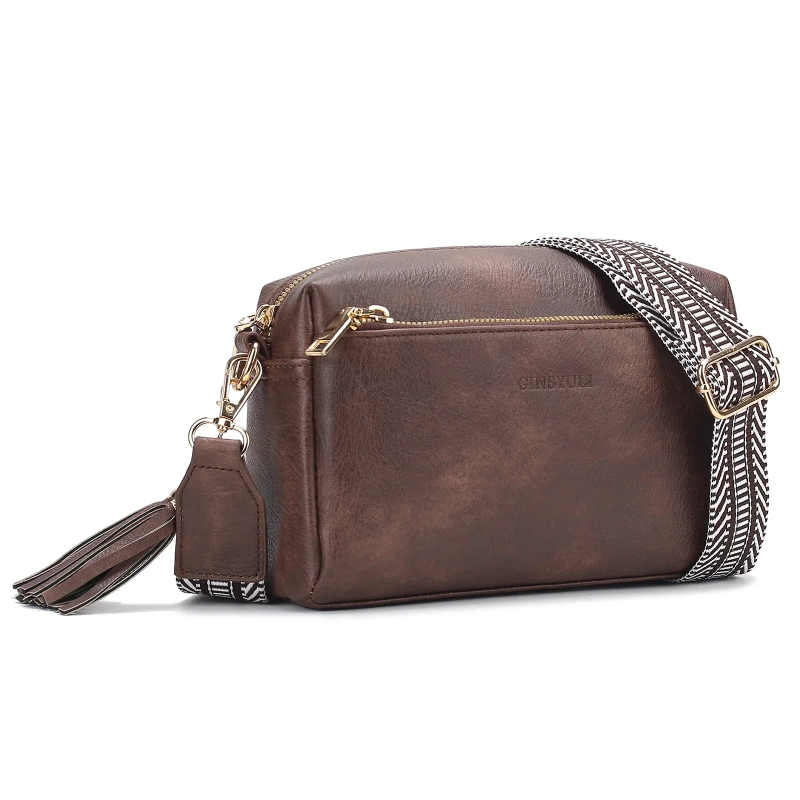 Isla | Damen Kleine Vegan Leder Crossbody Sling Tasche