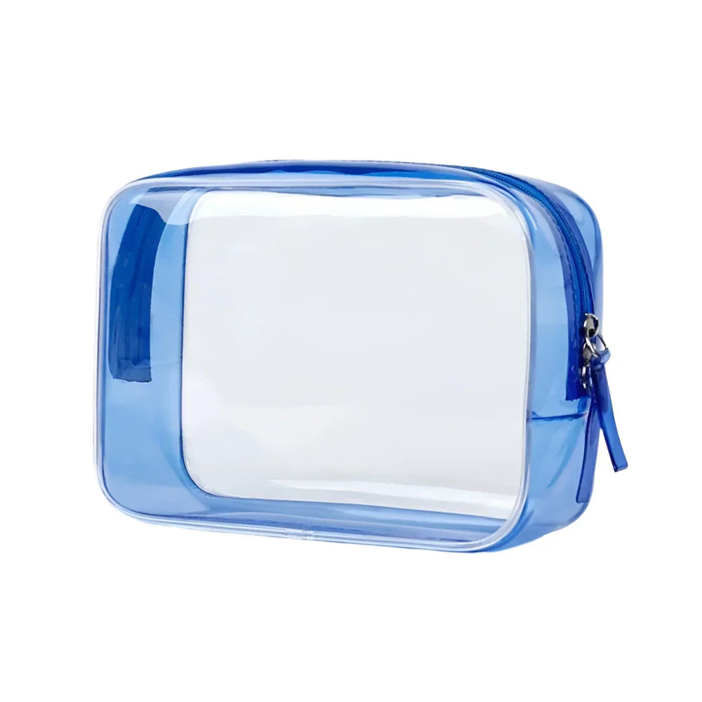 Samantha | Kompakte und tragbare transparente Make-up-Tasche