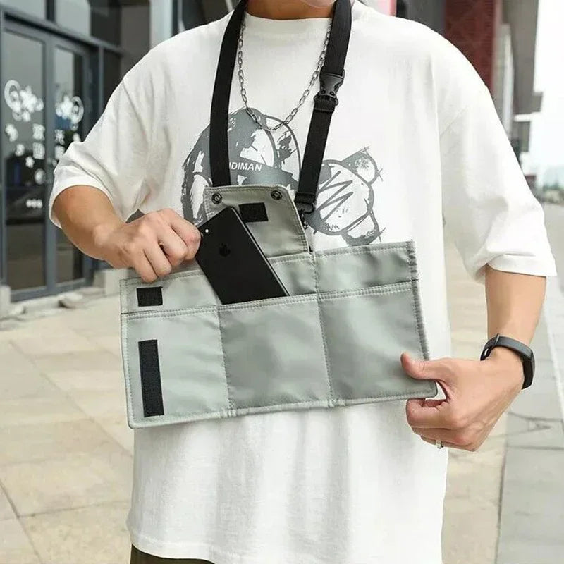 Kamari | Wasserfester faltbarer Crossbody-Passhalter Reise-Wallet