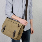 Luca | Kompakte Crossbody Messenger Laptop Reisetasche