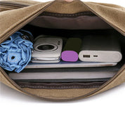 Max | Canvas Messenger Schultertasche