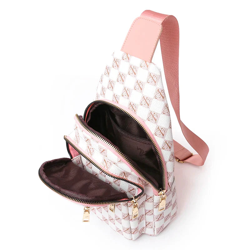 Emma | Leder Damen Sling Schultertasche