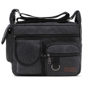 Max | Canvas Messenger Schultertasche