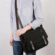 Luca | Kompakte Crossbody Messenger Laptop Reisetasche