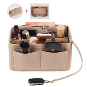 Kimber | Filz-Einsatz Kosmetik-Make-up Tasche Reise-Organizer
