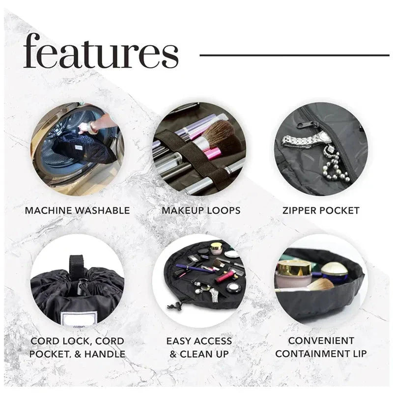 Layla | Stilvolle und vielseitige Make-up-Tasche mit schnellem Zugang