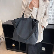 Elara | Vielseitige Canvas Messenger Tote Umhängetasche