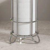  Toilettenpapierhalter Chrom - Minimalistisches Design für moderne Aufbewahrung des Bades-3