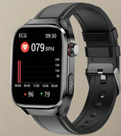 Advanced Health Smartwatch mit EKG, Blutzuckerüberwachung, 2,04-Zoll-AMOLED-Display-wasserdichte Fitness-Tracker-1