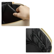 Dalia | Damen Deluxe Leder Reise Kosmetiktasche