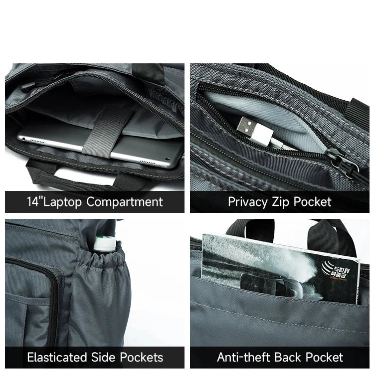 Noah | Multifunktionale große Kapazität Umhängetasche