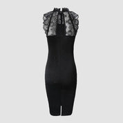 Gema | Funkelndes Spitzen-Bodycon-Kleid für Partys