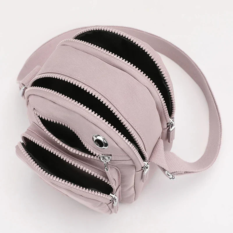 Zoe | Kompakte Nylon Crossbody Sling Tasche