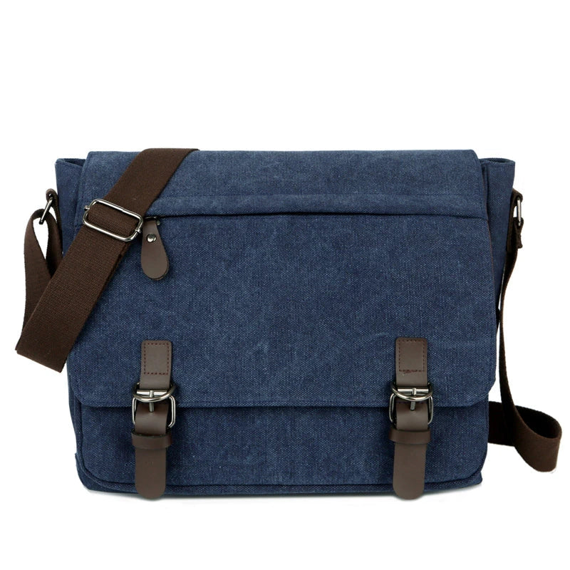 Luca | Kompakte Crossbody Messenger Laptop Reisetasche