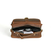 Lucas | Retro Leder Kleine Crossbody Messenger Handtasche