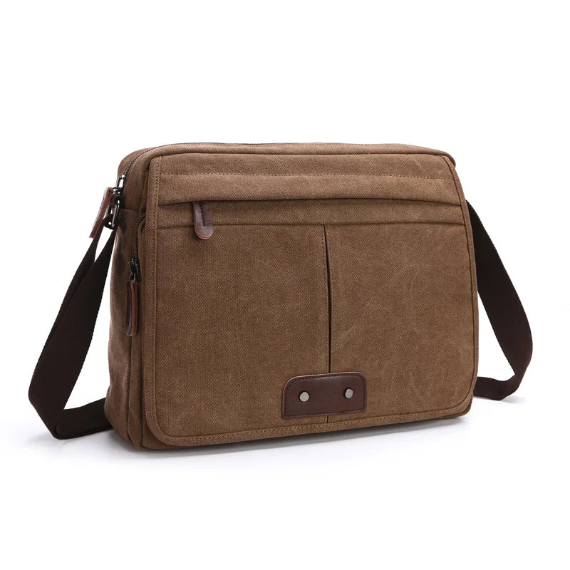 Ethan | Vintage Canvas Herren Umhängetasche