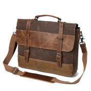 Jack | Vintage Wasserabweisende Canvas Umhängetasche Reisetasche