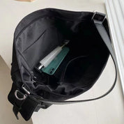 Ella | Große Kapazität Punk Leder Umhängetasche Motorrad