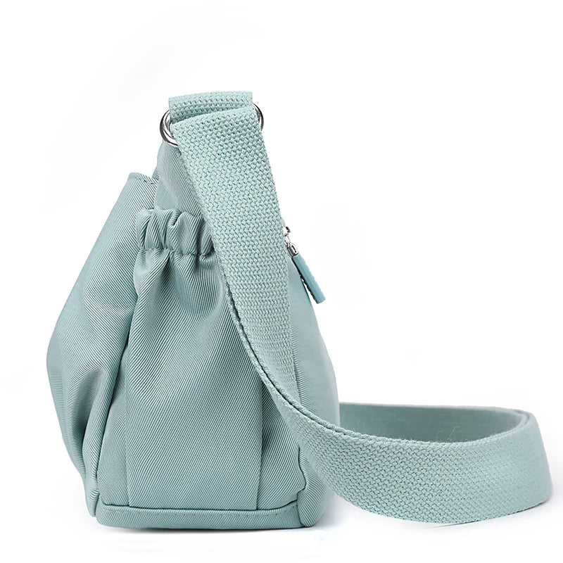 Isla | Nylon Mehrfach-Taschen Umhängetasche