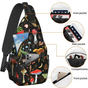 Mila | Pilzprint Umhängetasche