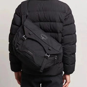 Dylan | Urban Umhängetasche Reisetasche mit Hi-Vis Regenhülle