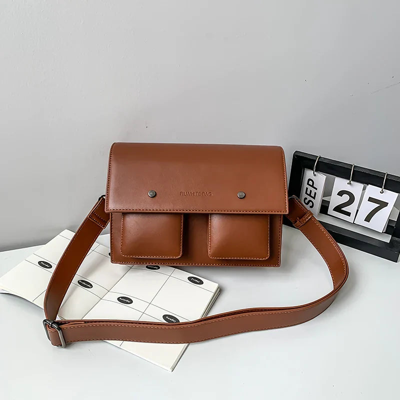 Felix | Wasserfeste Quadratische Schultertasche