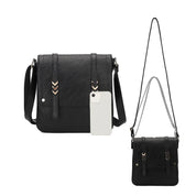 Lila | Doppeltes Fächertasche Crossbody Sling Tasche