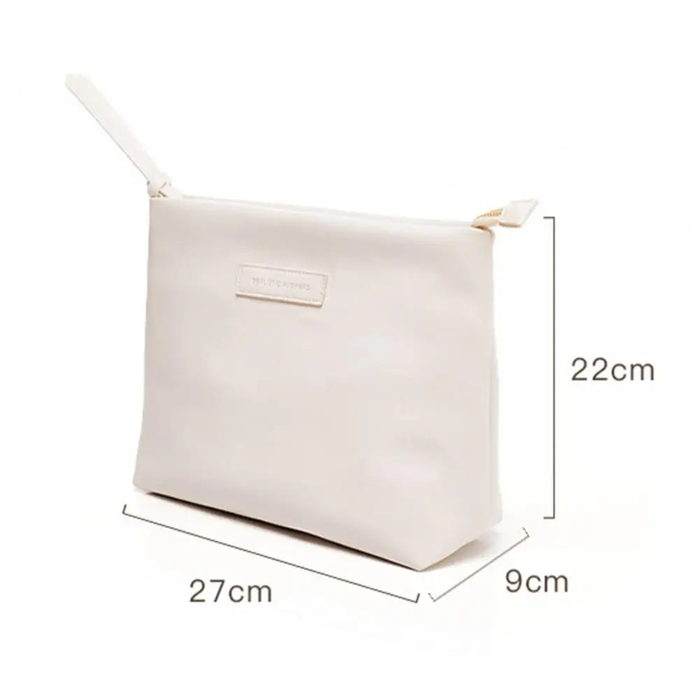 Nori | Damen Kosmetiktasche aus PU-Leder mit großem Fassungsvermögen