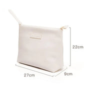 Nori | Damen Kosmetiktasche aus PU-Leder mit großem Fassungsvermögen