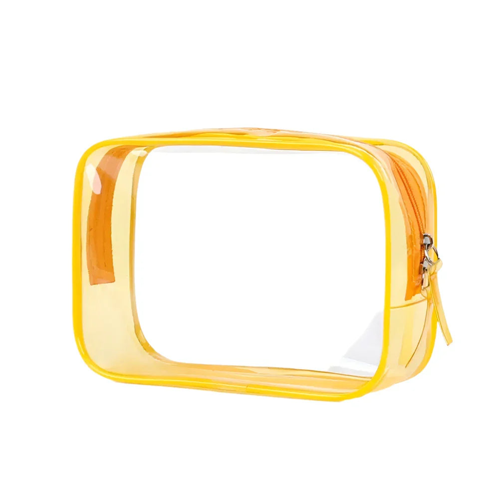 Samantha | Kompakte und tragbare transparente Make-up-Tasche