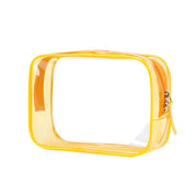 Samantha | Kompakte und tragbare transparente Make-up-Tasche